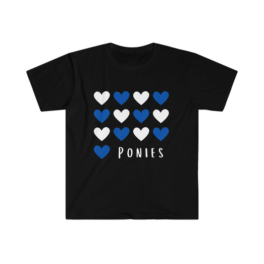 I HEART Ponies - Adult T-Shirt