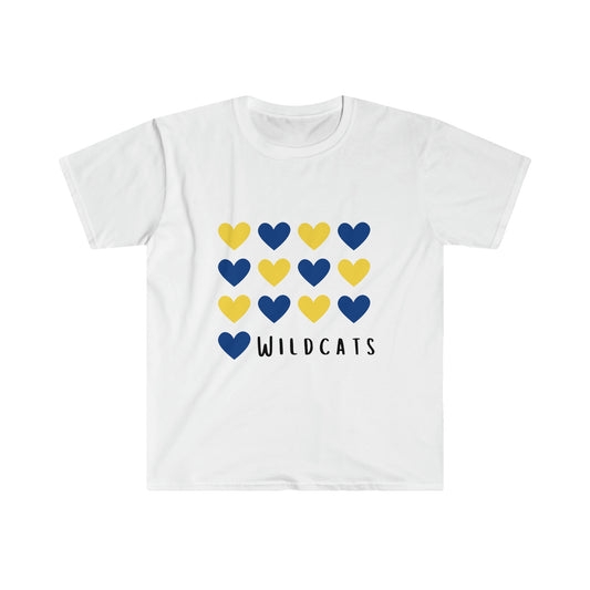 I HEART Wildcats - Adult T-Shirt