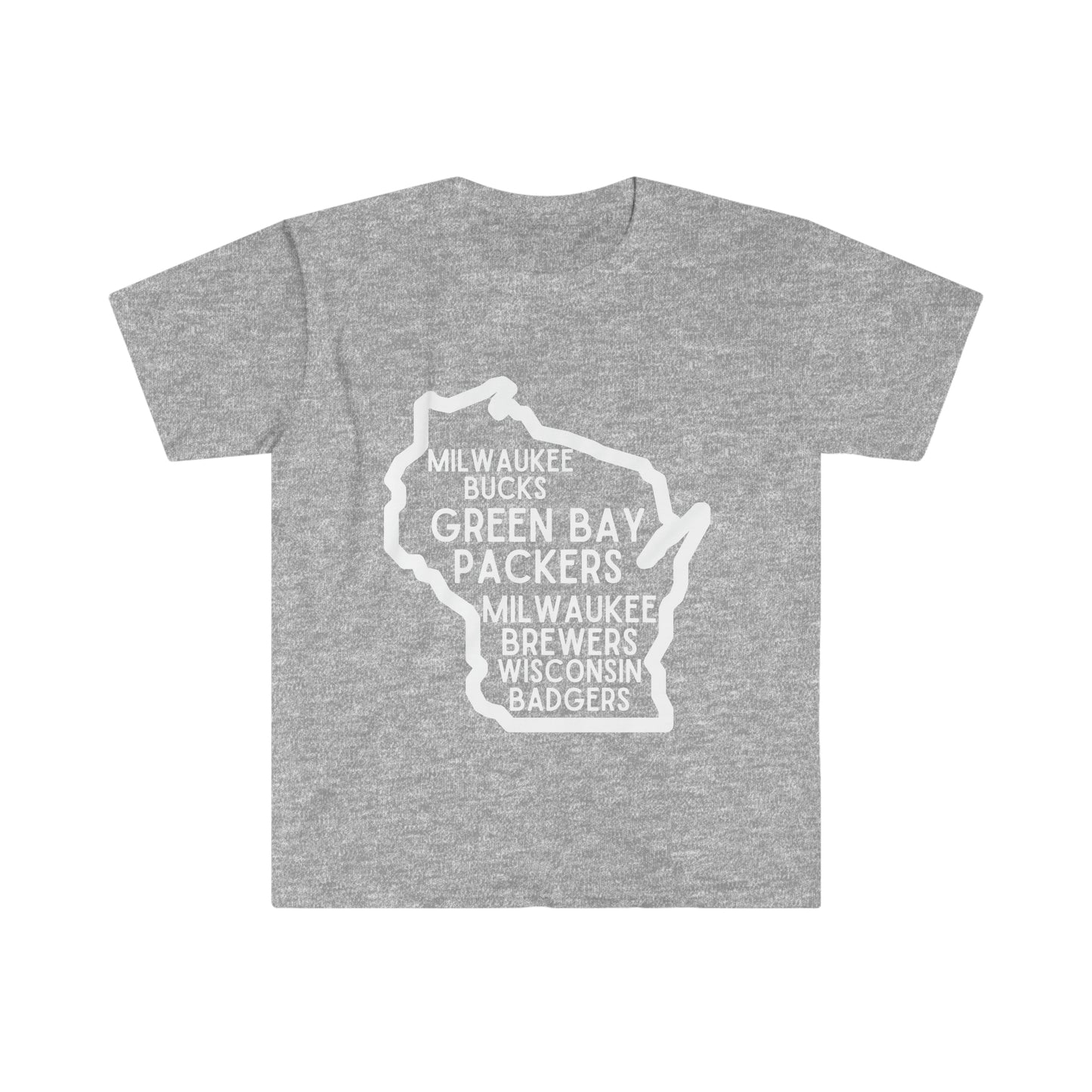 Wisconsin Sports - Adult T-Shirt