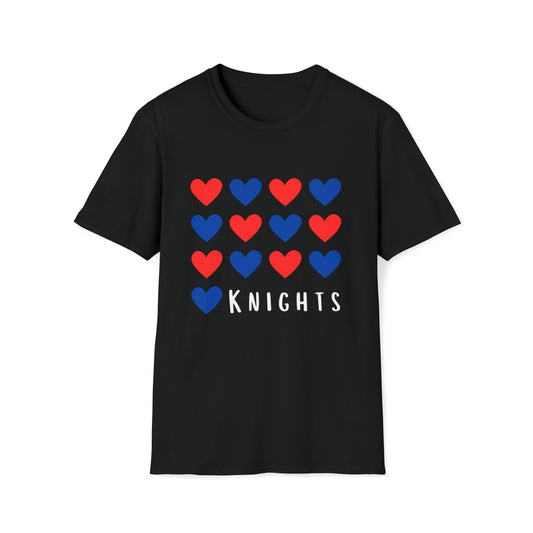 I HEART Knights - Adult T-Shirt