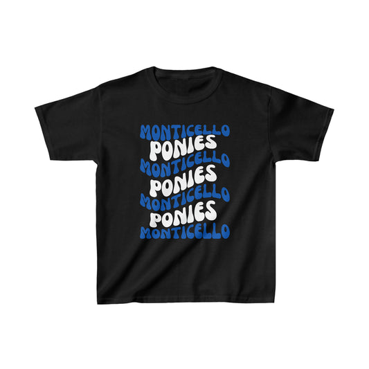 Monticello Ponies - Kids T-Shirt