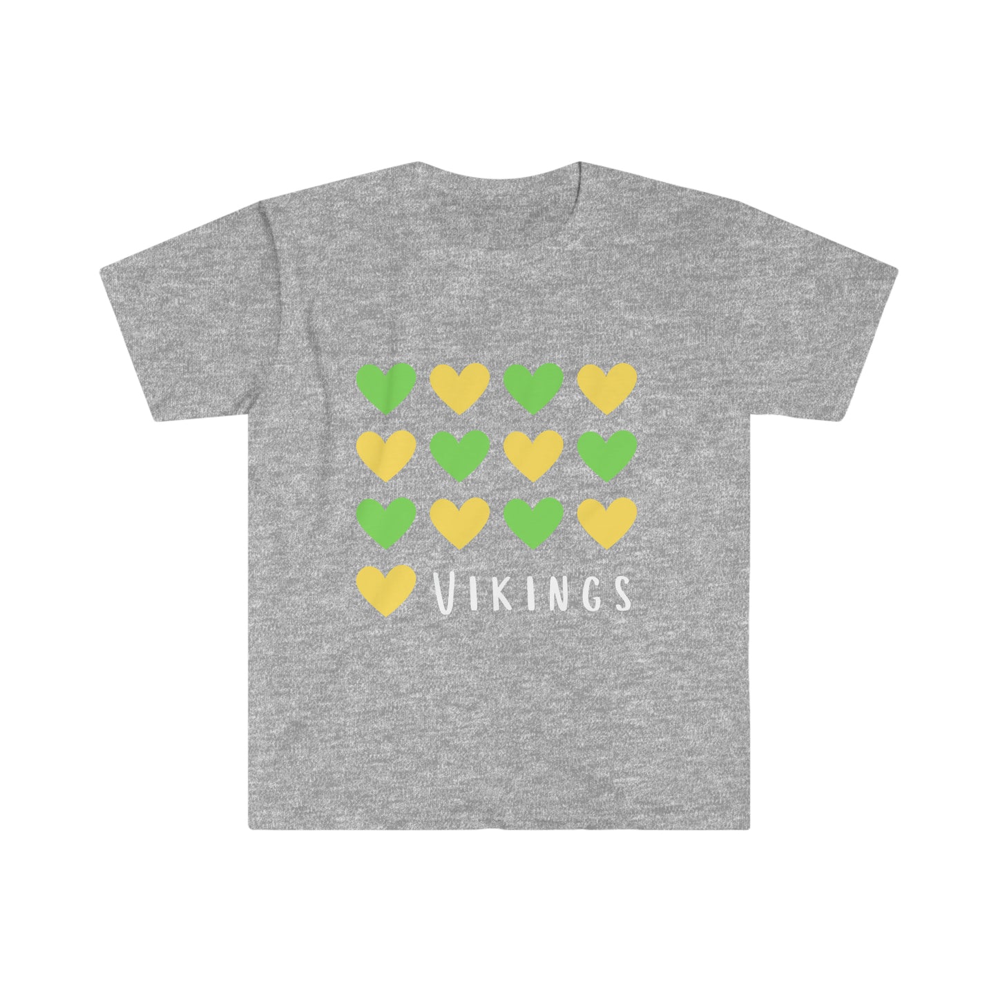 I HEART Vikings - Adult T-Shirt