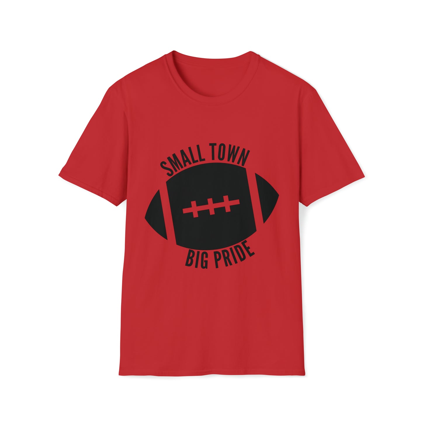 Small Town, Big Pride - Football - Adult T-Shirt